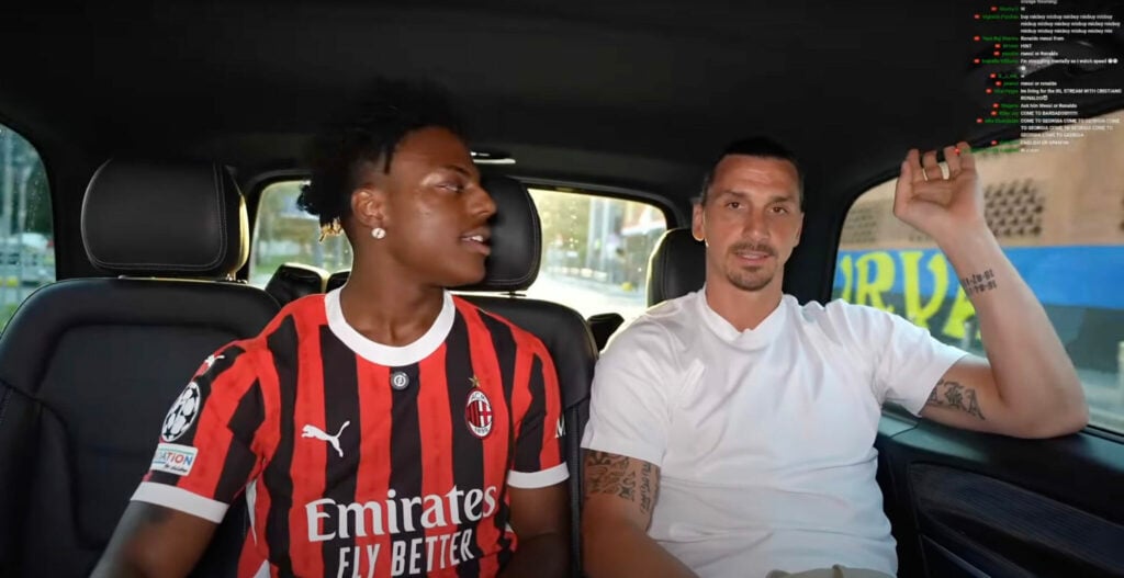 iShowSpeed and Zlatan